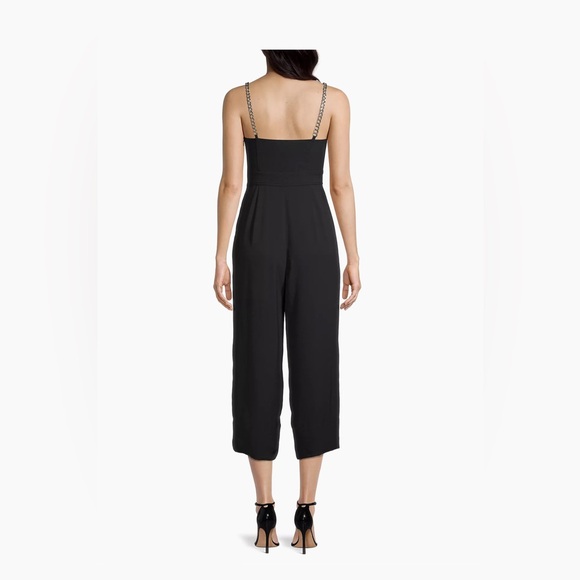 MICHAEL Michael Kors

Cropped Tie-Front Jumpsuit - Picture 3 of 3